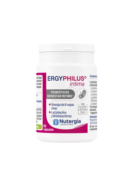 Nutergia Ergyphilus Intima Probiotico 60 Cápsulas