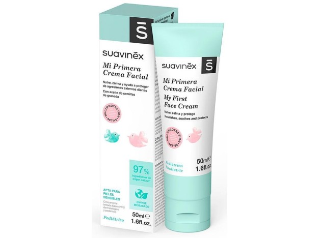 Suavinex Mi Primera Crema Facial Hidratante, 50 Ml