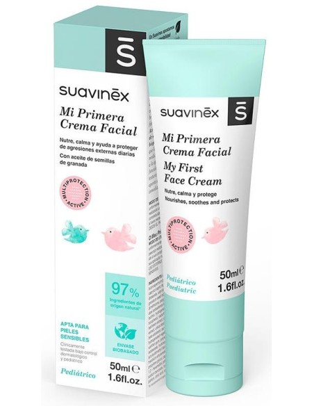 Suavinex Mi Primera Crema Facial Hidratante, 50 Ml