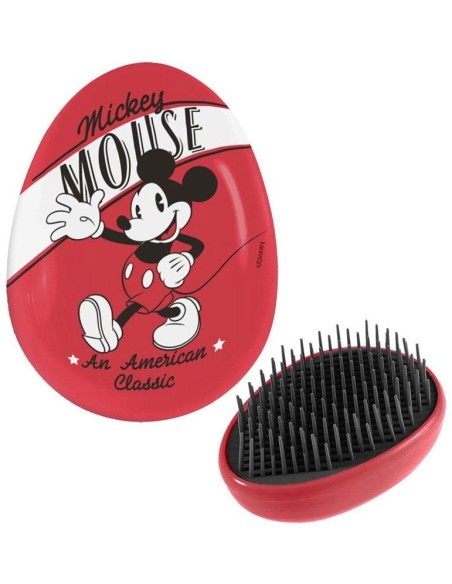Disney Cepillo Cabello Desenredante Red Mickey 7X9X4Cm 1Ud