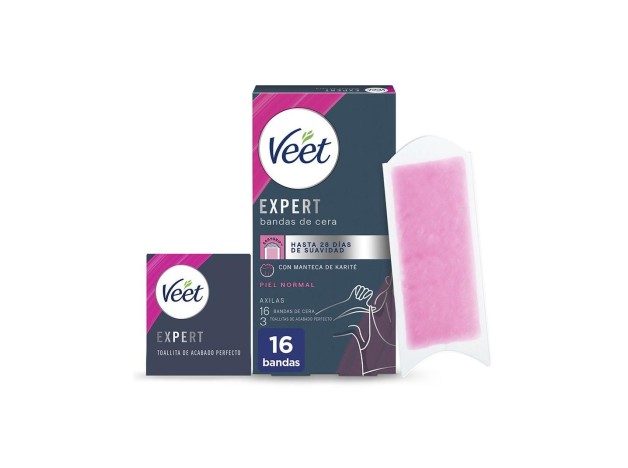 Veet Expert Bandas De Cera Depilatoria Axilas...