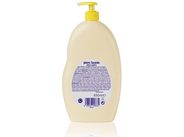 Jabón Líquido Ultra Suave Con Aloe Vera 650 Ml