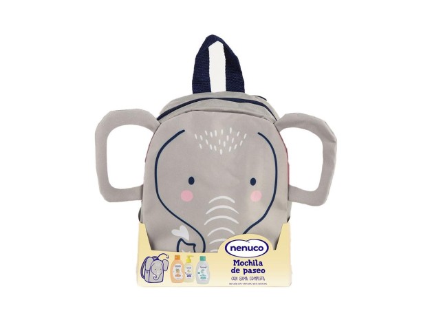 Mochila Elefantito Estuche 4 Pz