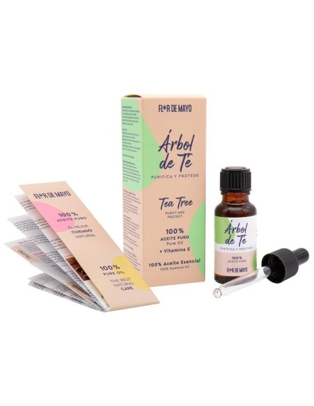 Flor De Mayo Aceite Puro 100% Árbol De Té 20Ml