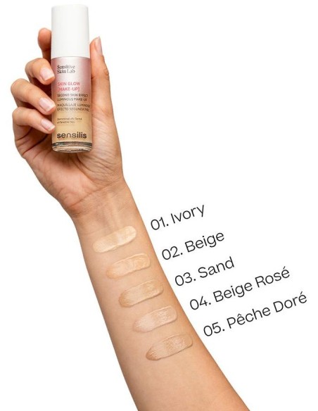 Skin Glow Makeup Base De Maquillaje Luminosa 02-Beige 30 Ml