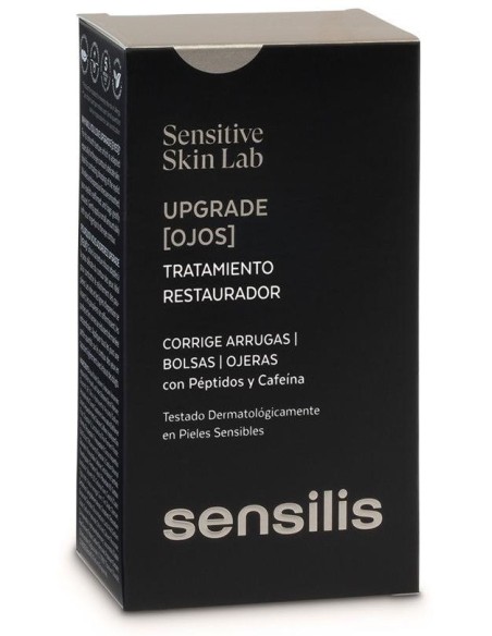 Sensilis Upgrade Crema De Ojos Tratamiento Restaurador, 15 Ml