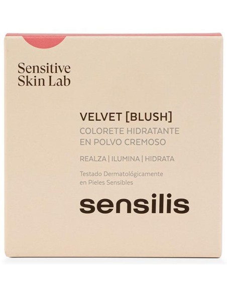 Sensilis Velvet [Blush] Colorete Hidratante En Polvo 01 Romantic Prune 10G
