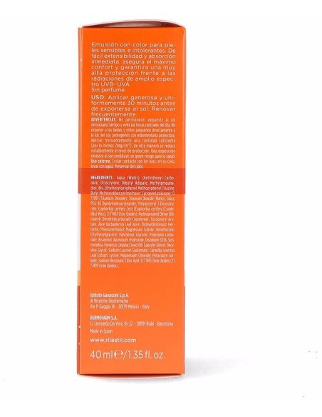 Rilastil Sun System Spf 50+ Color Emulsión Facial, 50 Ml