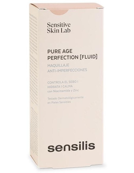 Pure Age Perfection Maquillaje Anti-Imperfecciones 04-Pêche Doré 30 Ml