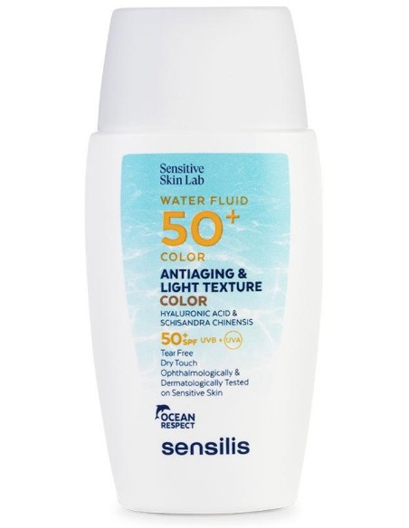 Sensilis Water Fluid Spf 50+ Fotoprotector 1 Envase 40 Ml Color