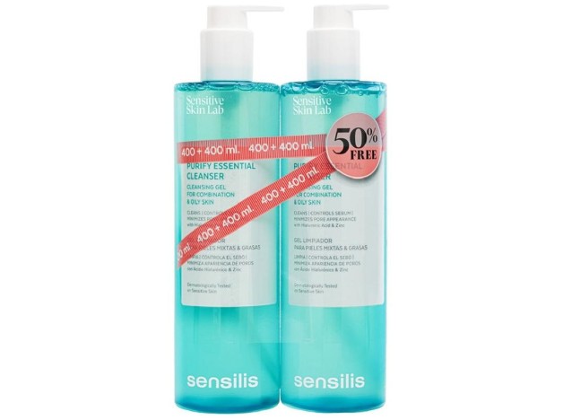Sensilis Pack Gel Limpiador Piel Mixtas Y...