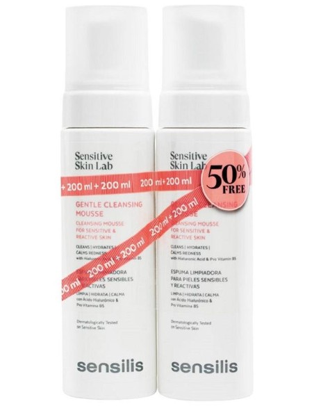 Gentle Cleansing Mousse Espuma Limpiadora 2 X 200 Ml