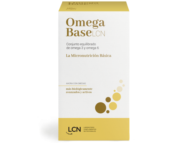 LCN Omega Base Omega 3 y 6 120 Cápsulas Blandas