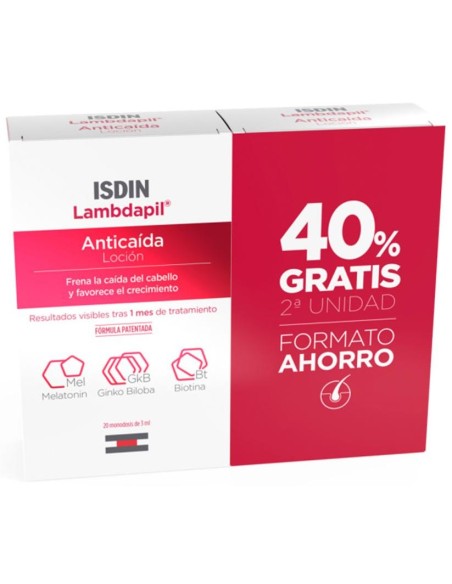 Lambdapil Anticaída Loción Monodosis Duo 2 X 20 U