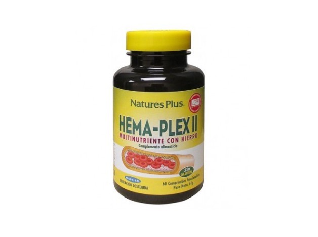 Natures Plus Hema Plex Con Hierro II 60...