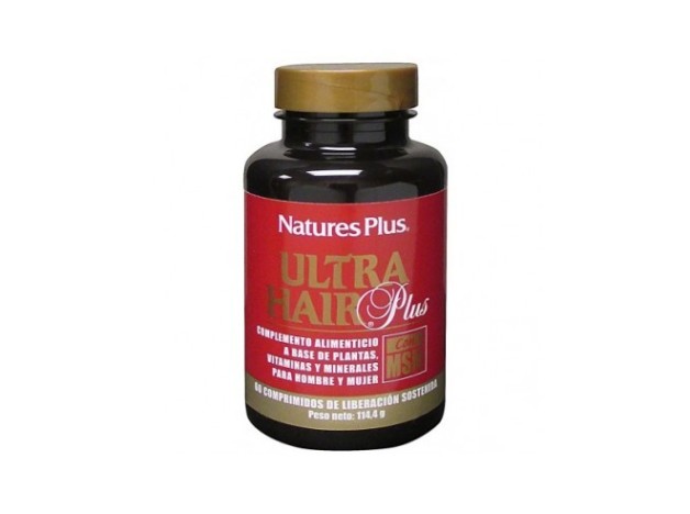 Natures Plus Ultra Hair Plus MSM 60 Comprimidos
