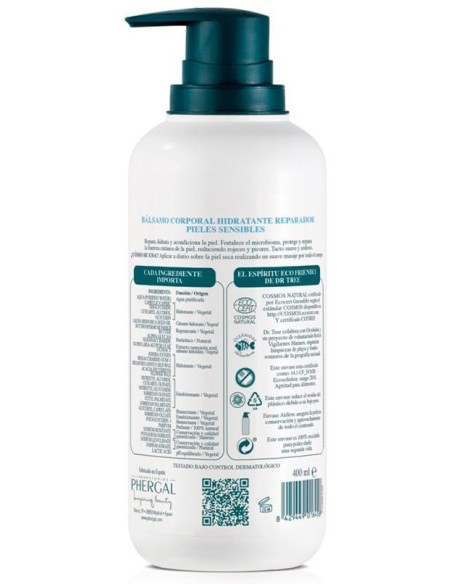Hidratante Reparador Bálsamo Corporal 400 Ml