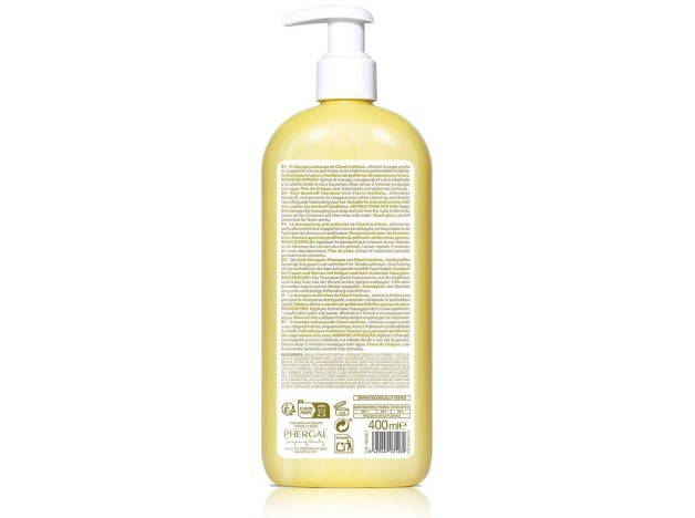 Phergal Clearé Institute Champú Anticaspa 400 Ml