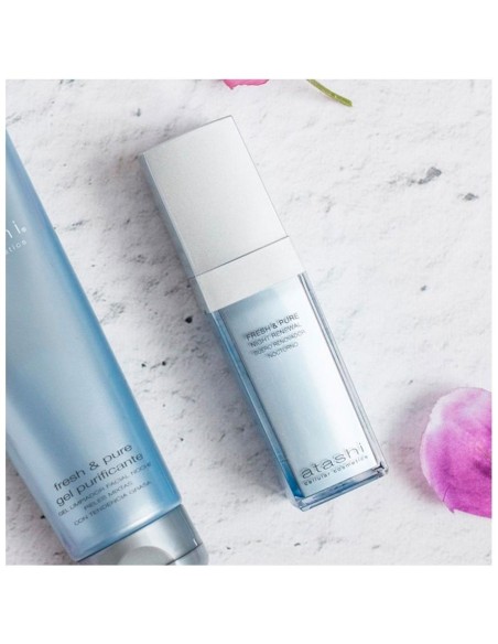 Atashi® Fresh%26Pure Suero Facial Renovador Night Renewal 30Ml