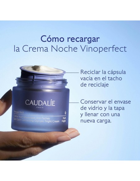 Caudalie Vinoperfect Crema Noche Antimanchas Recarga 50 ml