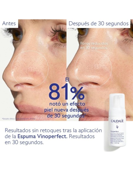 Caudalie Vinoperfect Espuma Micropeeling 50 ml