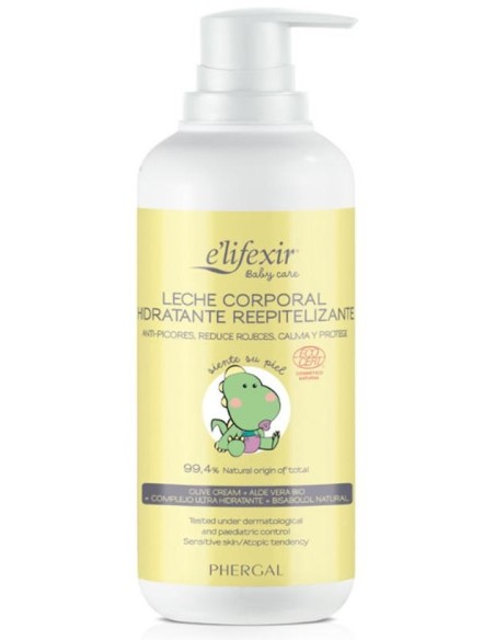 Elifexir Eco Baby Care Leche Corp. Hidrat. 400Ml.