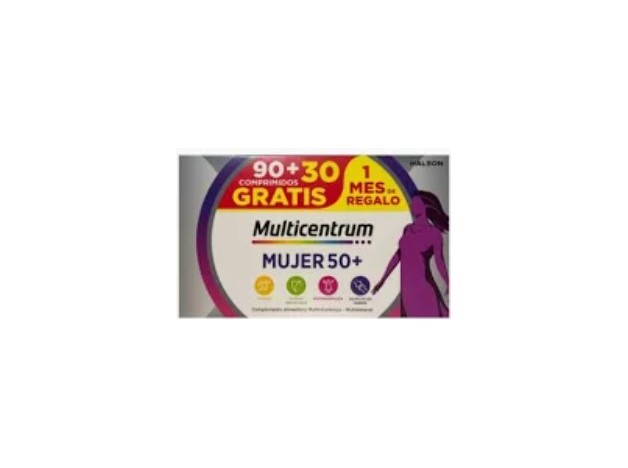 Multicentrum Mujer 50+ Pack 90 Comprimidos + 30...
