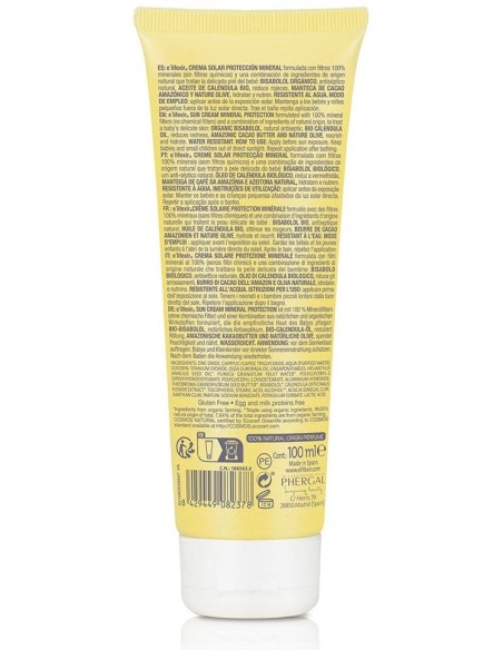 Baby Care Crema Solar Mineral Protection Spf50+ 100 Ml