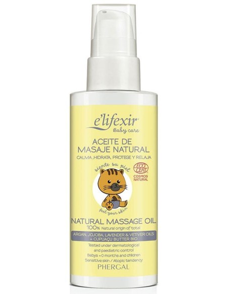 Elifexir Cleare Baby Care Aceite Seco Masaje 125Ml