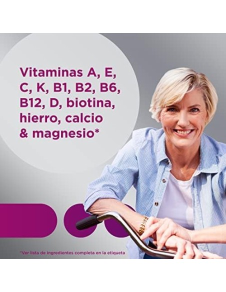 Multicentrum Mujer 50+ Pack 90 Comprimidos + 30 Gratis