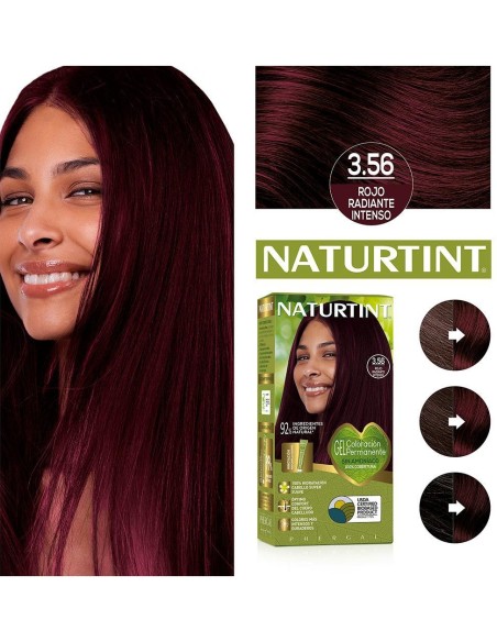 Naturtint Tinte De Cabello 3.56 Rojo Radiante Intenso 1Ud