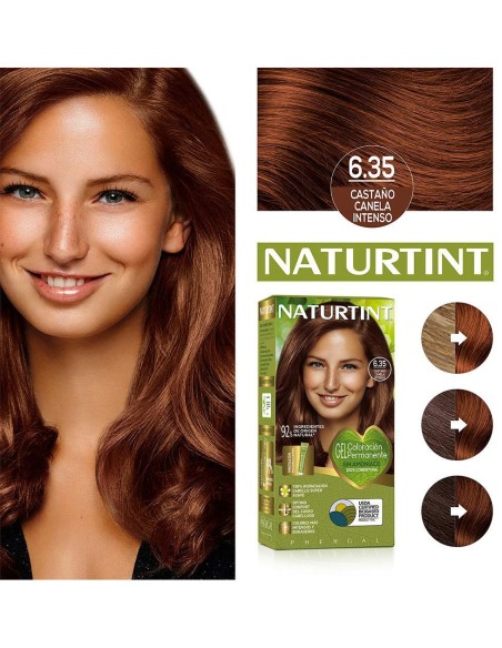 Naturtint Tinte De Cabello 6.35 Castaño Canela Intenso 1Ud