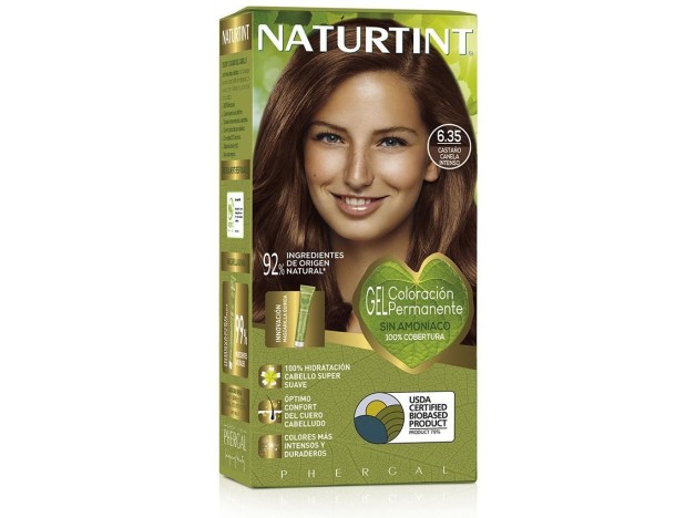 Naturtint Tinte De Cabello 6.35 Castaño Canela...
