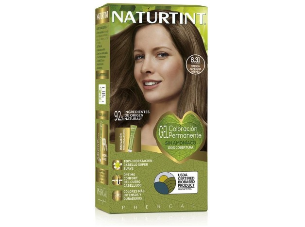 Naturtint Tinte De Cabello 6.31 Marron Almendra...