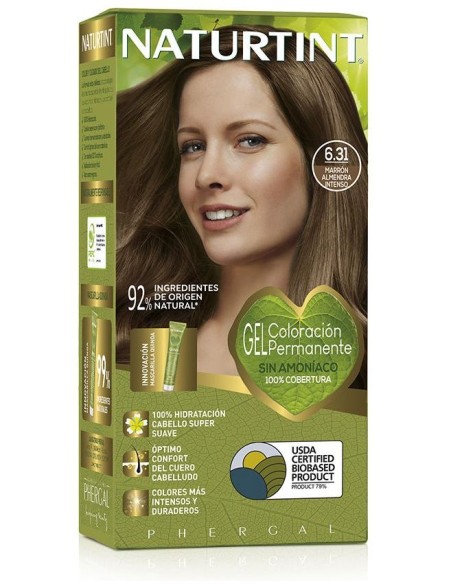Naturtint Tinte De Cabello 6.31 Marron Almendra Intenso 1Ud