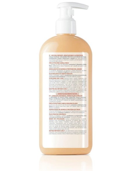 Bálsamo Co-Wash Curly Rizos Definidos Hidratación Brillo 300 Ml