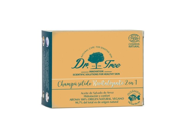 Dr Tree Champu Solido 2 En 1 Revitalizante 1...