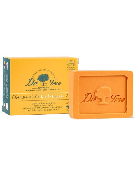 Dr Tree Champu Solido 2 En 1 Revitalizante 1 Pastilla 75G