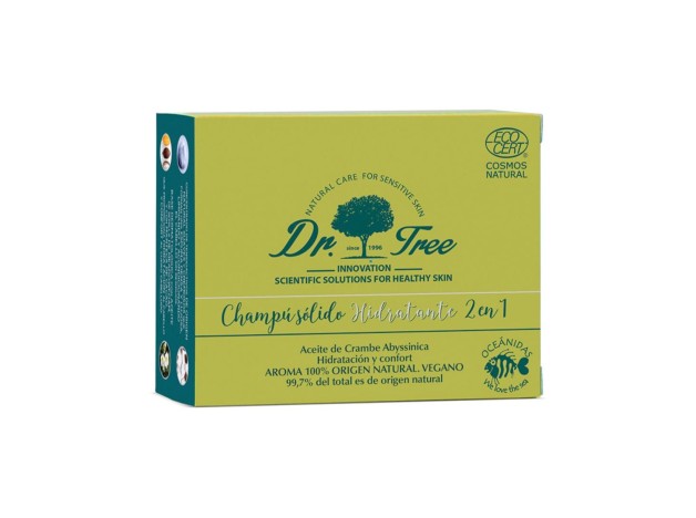 Dr Tree Champú Sólido 2 En 1 Hidratante 75G