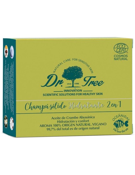 Dr Tree Champú Sólido 2 En 1 Hidratante 75G