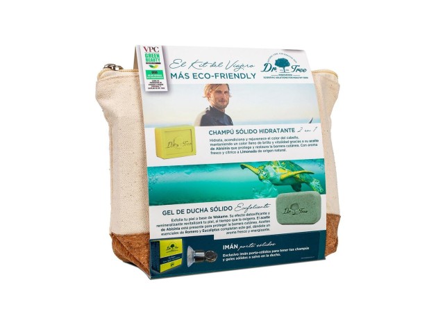 Champú Y Gel Sólidos Piel Sensible Estuche 2 Pz