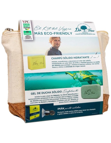 Champú Y Gel Sólidos Piel Sensible Estuche 2 Pz