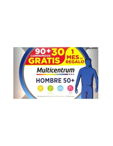 Multicentrum Hombre 50+ 90 Comprimidos + 30 Comprimidos