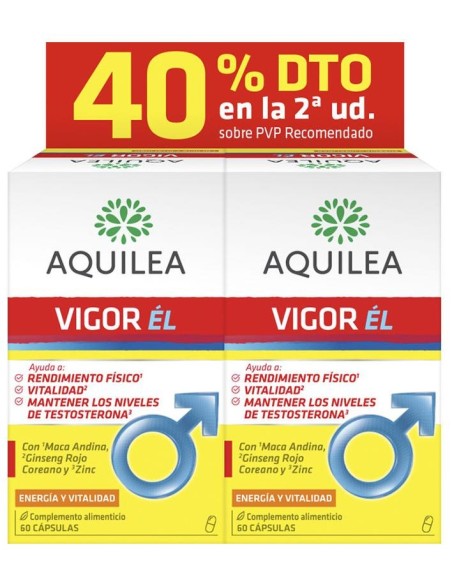 Vigor Él Cápsulas Pack 2 X 60 Cápsulas