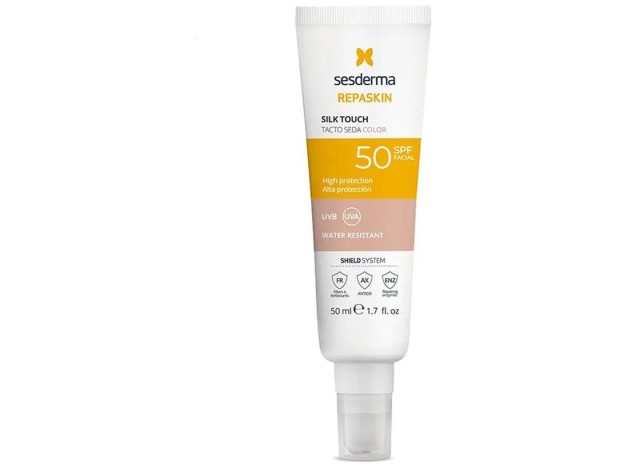 Repaskin Fotoprotector Spf50 Tacto Seda Color 50Ml