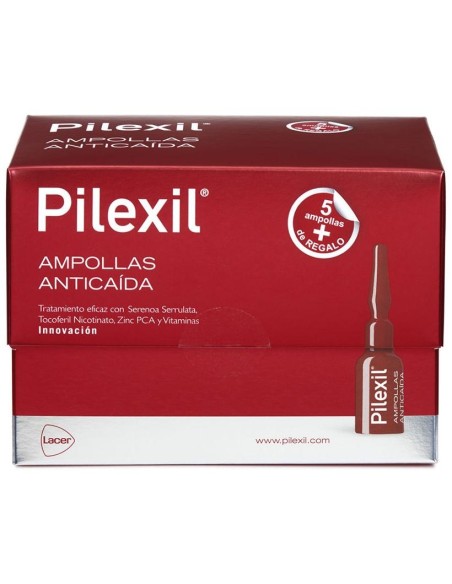 Pilexil Ampollas Anticaída Promo 15 + 5 De Regalo 20 U
