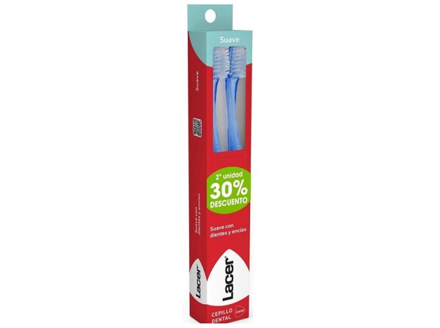 Lacer Cepillo Dental Suave 2Uds