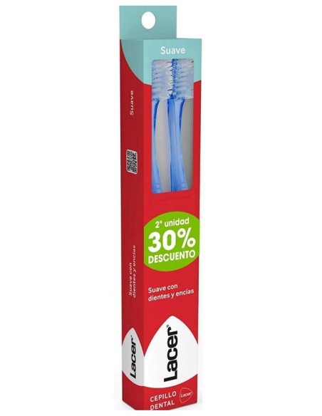 Lacer Cepillo Dental Suave 2Uds