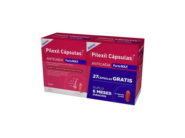 Pilexil Forte Max Cápsulas Anticaída Pack 2 X 90 U