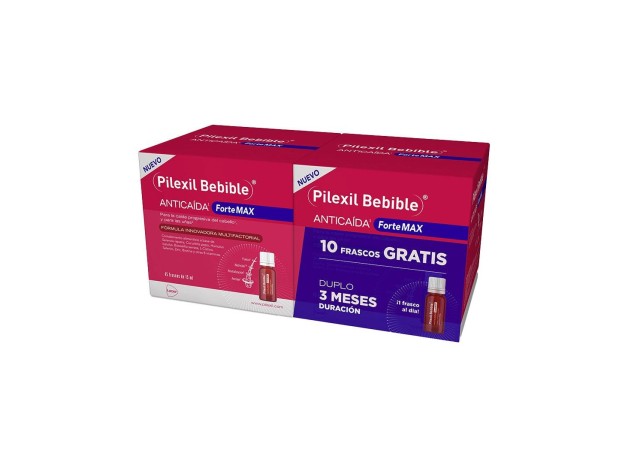 Pilexil Forte Max Anticaída Bebible Pack 2 X 45 U
